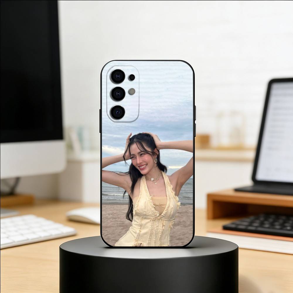 Actress L-Lingling Kwong Phone Case Black Silicone Soft For Samsung S25,S24,S21,S22,S23,S30,Ultra,S20,Plus,Fe,Lite