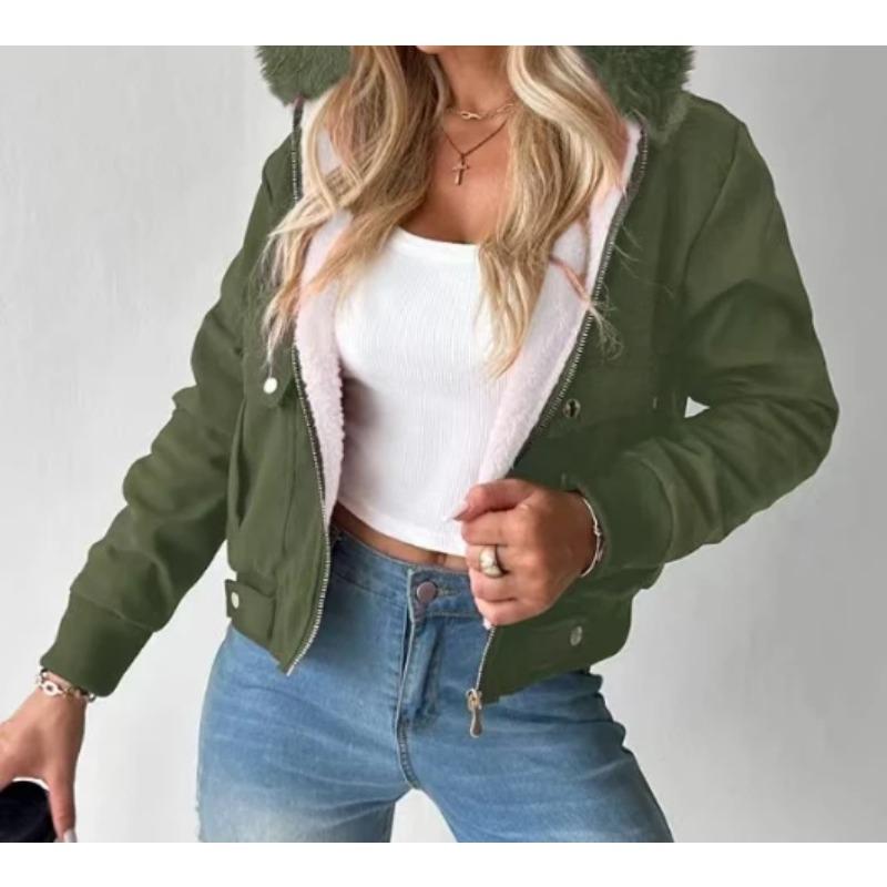 Sieviešu Jaka Streetwear Īsa Darba Apģērbs