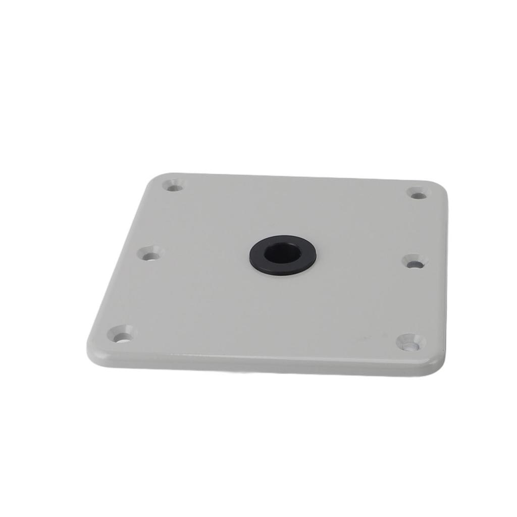 Bootsitzbasis Aluminiumlegierung Marine Bootsitzhalterung Bootsitzsockelbasis mit 34 Zoll Stiftpfosten