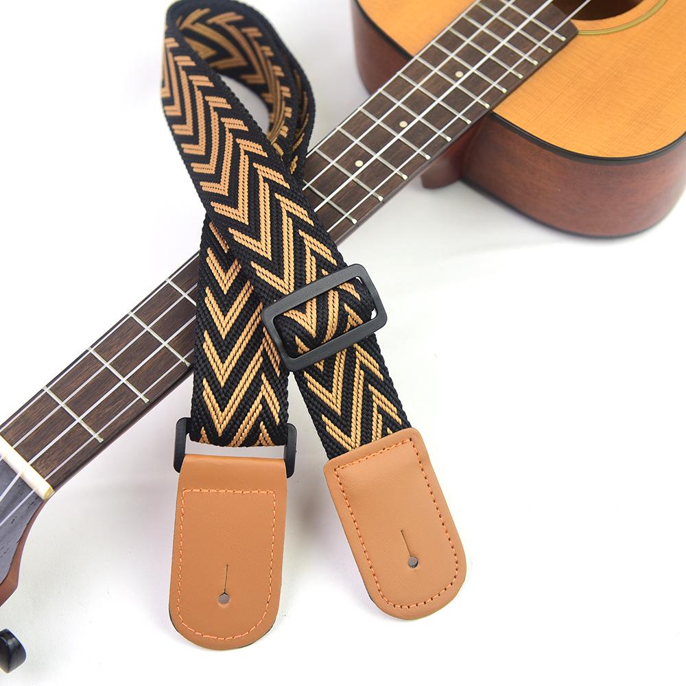 Child's Thickened Woven Ukulele Cross-Body Strap - Special Instrument Shoulder Strap