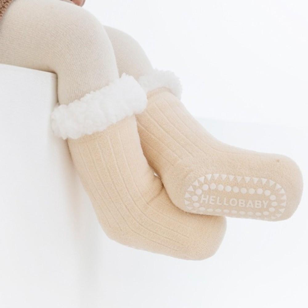 Boneless Thickened Warm Children's Socks Non-squeezing Plush Socks for Boys Gifts Mid-calf Socks