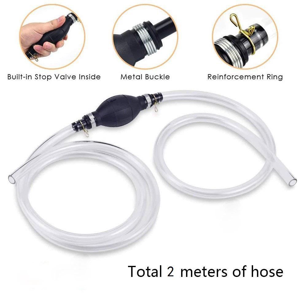 Thickened PVC Oil Extractor Manual Siphon Hose for Car Fueling and Oil Drums