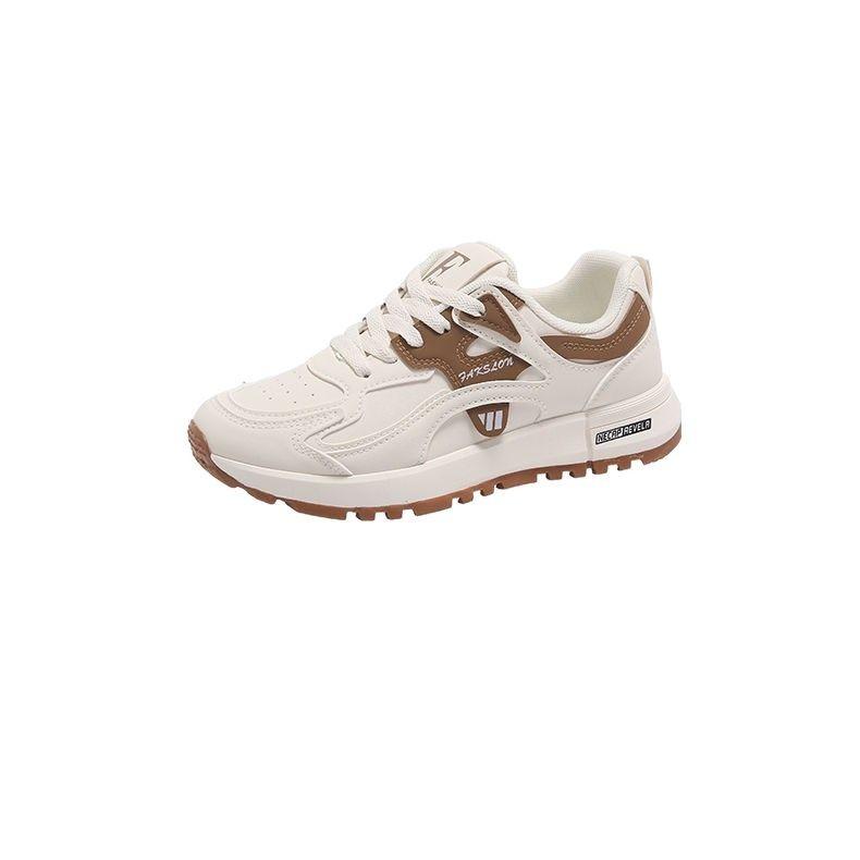 Women's shoes spring 2025 new lightweight soft-soled casual sports shoes running shock-absorbing Forrest Gump shoes student dad shoes women