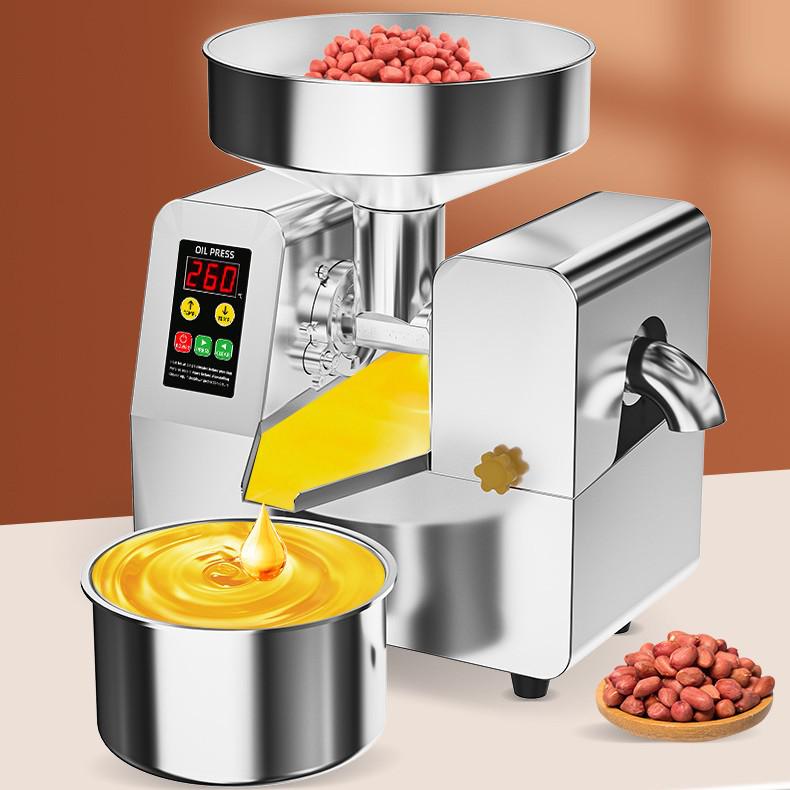 Stainless Steel Oil Press Machine for Home & Commercial Use