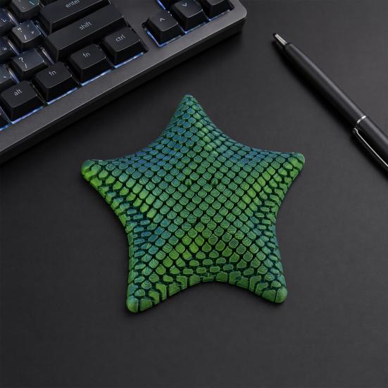 3D Printed Starfish Fidget Toy, Compact Palm-Sized Stress Relief Squishy Puzzle Toy, Flexible Durable Handheld Desk Decor Gift for Kids Adults