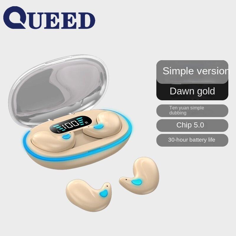 Nieuwe onzichtbare Mini Sleep draadloze Bluetooth-headset Slaapt Zijkant