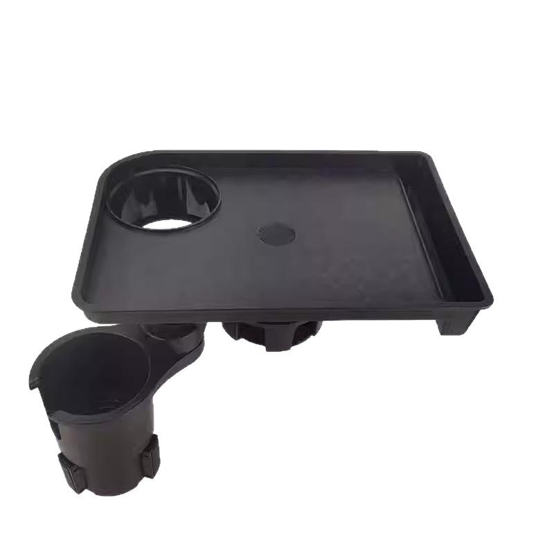 Car Cup Holder Tray: Beverage Storage & Dining Table Extension