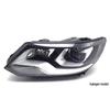 Ansamblu far compatibil (Exclude DRL) pentru modele Volkswagen Tiguan 2013-2017, Finisaj inferior