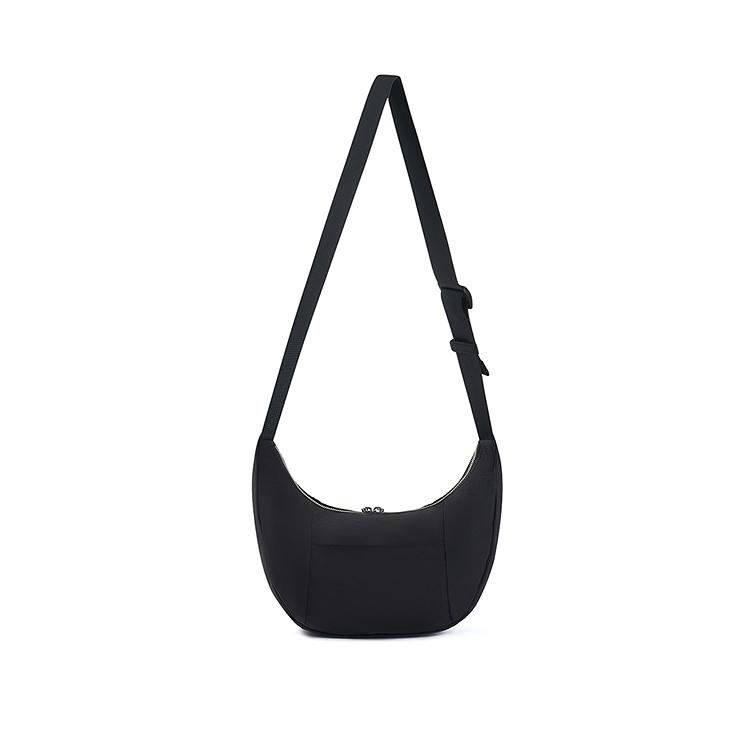 New Palladium Fabric Shoulder Bag, Crossbody Bag Unisex Lead Black BG670