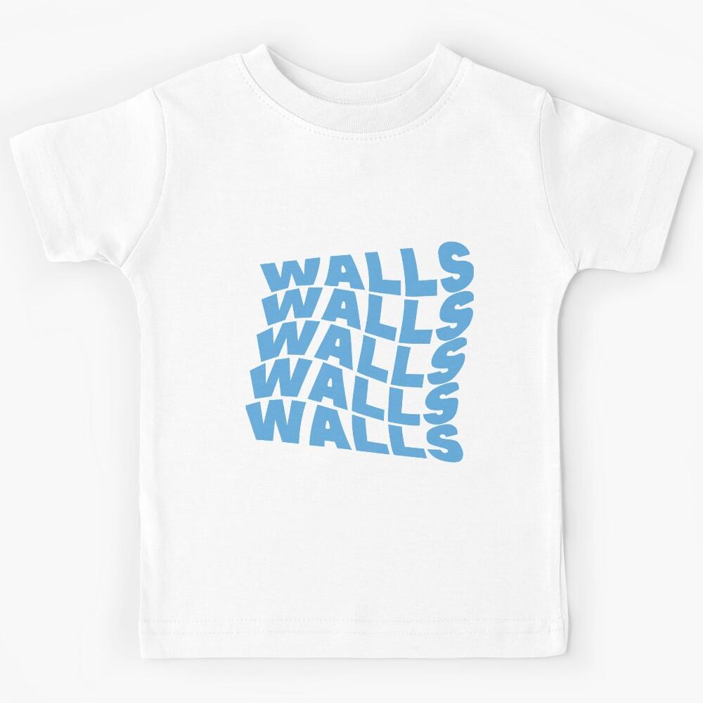 WALLS (Louis Tomlinson) blue Kids T-Shirt 150
