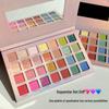 28-Color Glitter Sequin Eyeshadow Palette for Student Performances