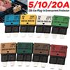 Auto Parts Suitable for Boats Rally Car Automobiles and Boats E39 Car Blade-Type Overcurrent Protector Manual Reset Fuse Adapter