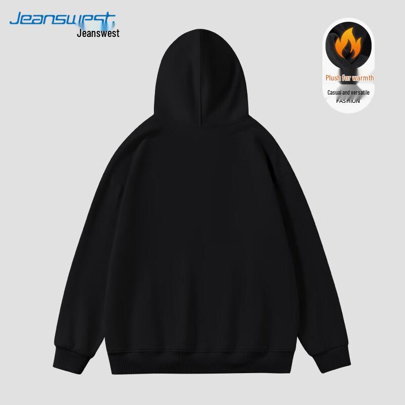 JEANSWEST Women's Loose Fit Hooded Sweatshirt