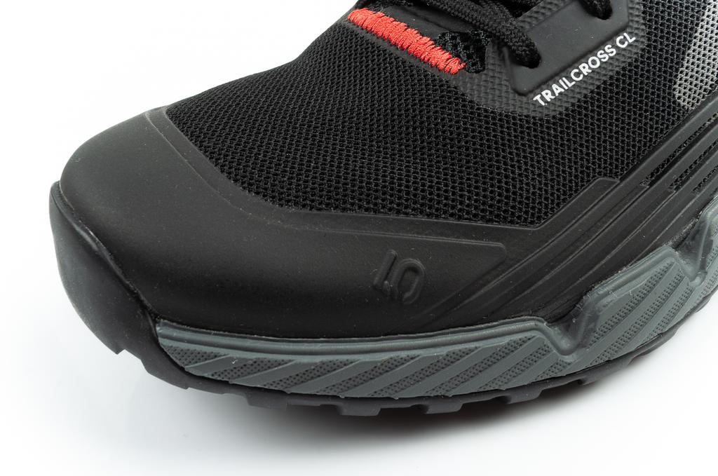 Adidas 5.10 Trailcross Clip-In Mtb-Shoe Core Black/Grey Three/Red [HP9931] Size 40.5