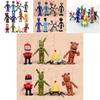 12pcs/set Five Nights At Freddy's Bear Doll Action Figures Toy Collection For Fans