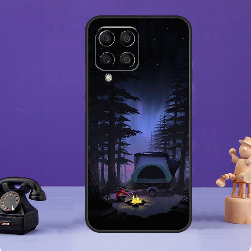 

Чехол Nature Camping Art для Samsung Galaxy M55 M21 M31 M51 M12 M32 M52 M20 M13 M23 M33 M53 M14 M34 M54 M30s Samsung M33