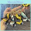 Cute Alloy Electric Car Keychain Creative Backpack Charm Couple Gift