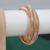 Elastic Snake Bone Wide Bracelet Metal Stacked Cold Accessories Bracelet