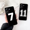 Number Football Basketball Lucky 7 8 10 23 Phone Case for Samsung Galaxy S22 S21 S20 FE Ultra Plus A35 A36 A37 A33 A34 A04 A71