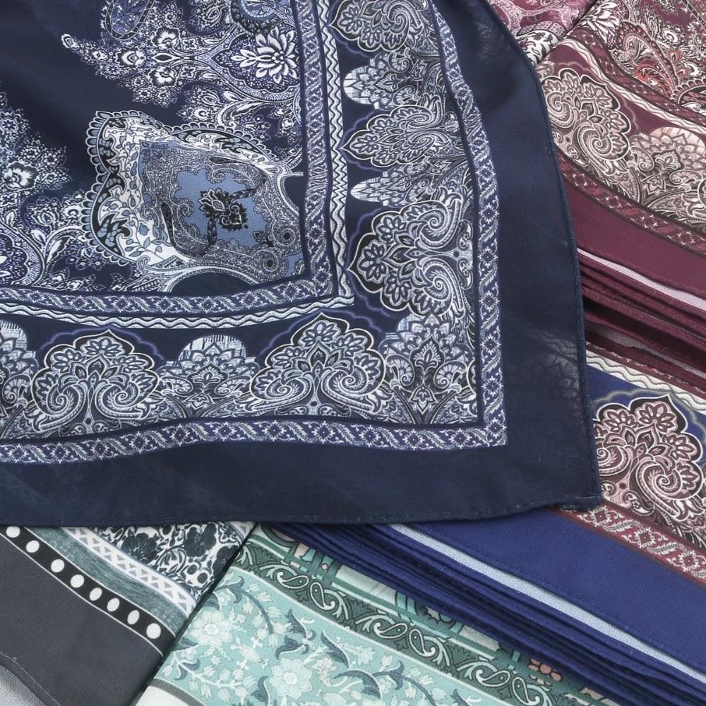 Print Headscarf Long Wraps Shawl Soft Islamic Turban Daily