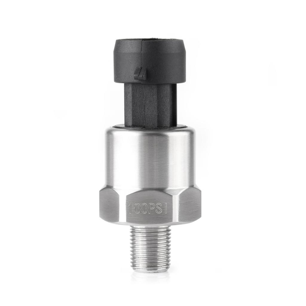 30/100/150/200/300/500Psi Stainless Steel Pressure Gauge Sender Transducer Transmitter Sensor DC 5V For Oil Fuel Air Water (100P