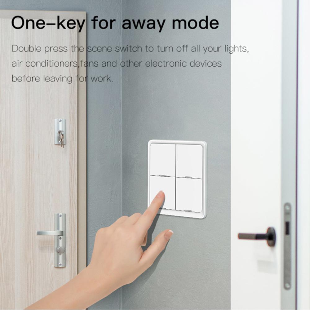 Zigbee Smart Wireless Switch Wireless Button for Smart Home Devices