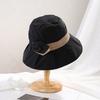 New Spring and Summer Versatile Age-reducing Face Small Bucket Hat Foldable Outdoor Travel Seaside Leisure Sun Hat