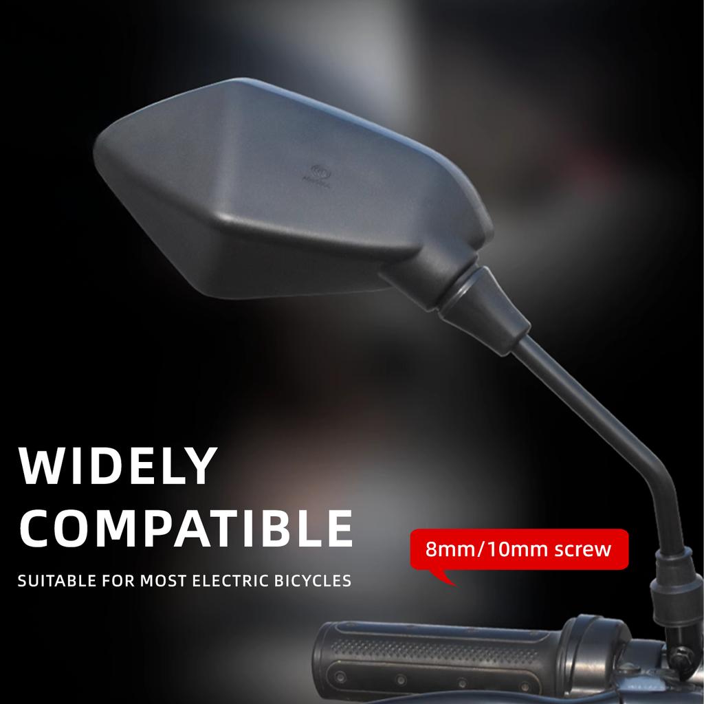 The convex rearview mirror for the motorcycle handlebar, a universal rhombic bicycle, off-road motorcycle accessory,