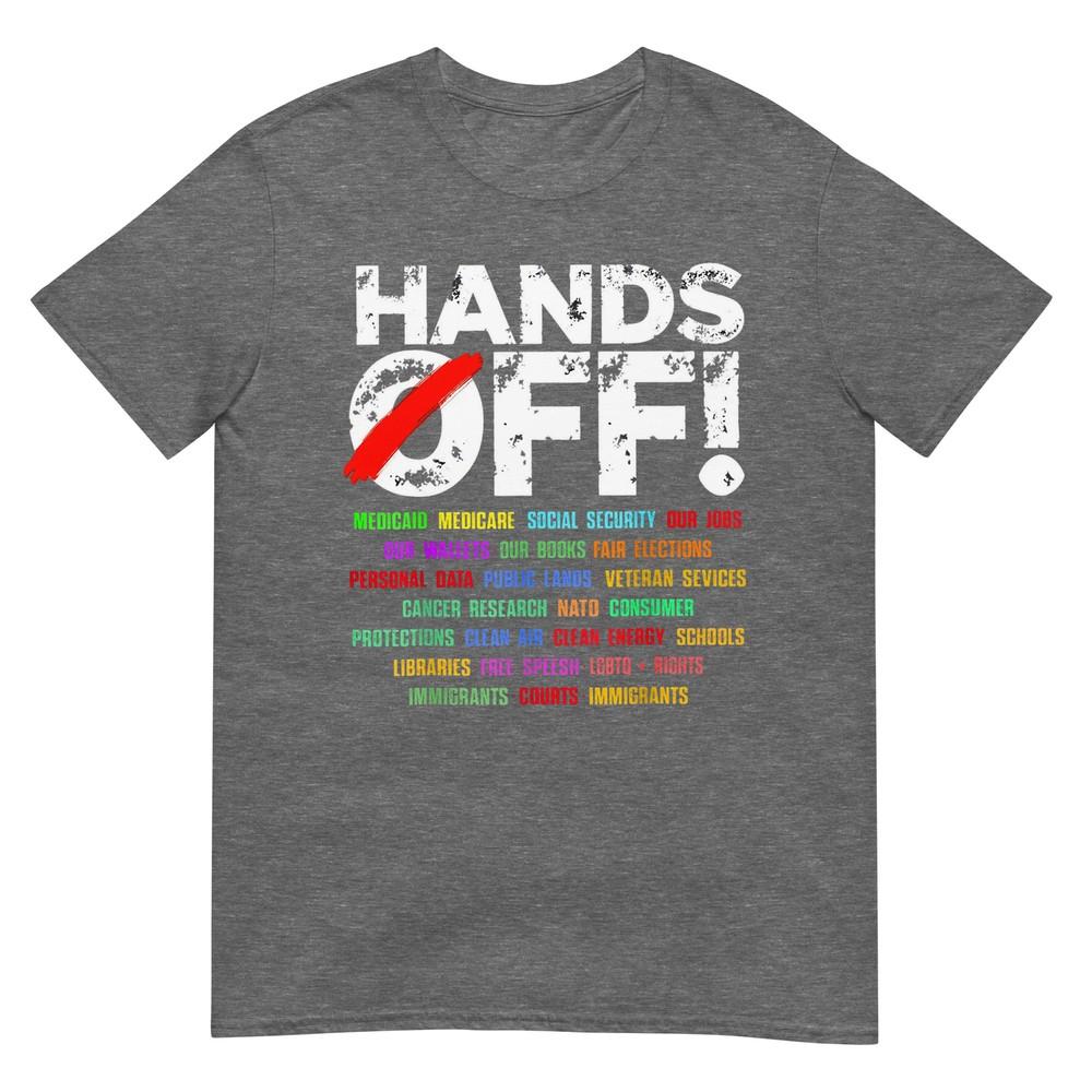 Hands Off Protest Social Security And Medicare Protest TShirt