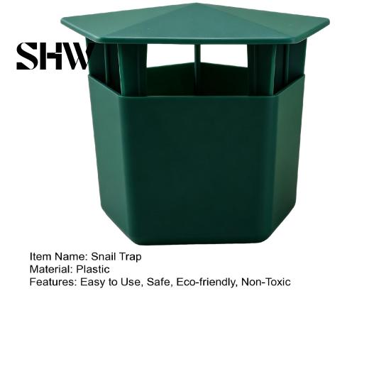 Safe Slug Repellent for Flowers Reusable Snail Trap, Beer Bait Not Included, Organic Control Plants Catcher Container, Physical Trap Gardens Vegetable