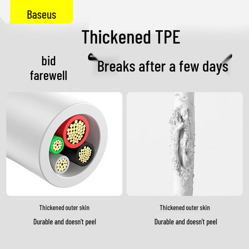 Baseus 3-in-1 Fast Charging Data Cable