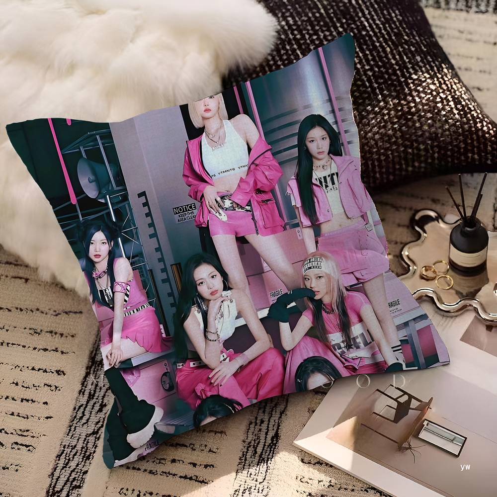 Kpop Style B-Babymonsters Hot Sauce Pillowcases Home Bedding Decorative Pillow Cover Wedding Super Soft Pillow Case