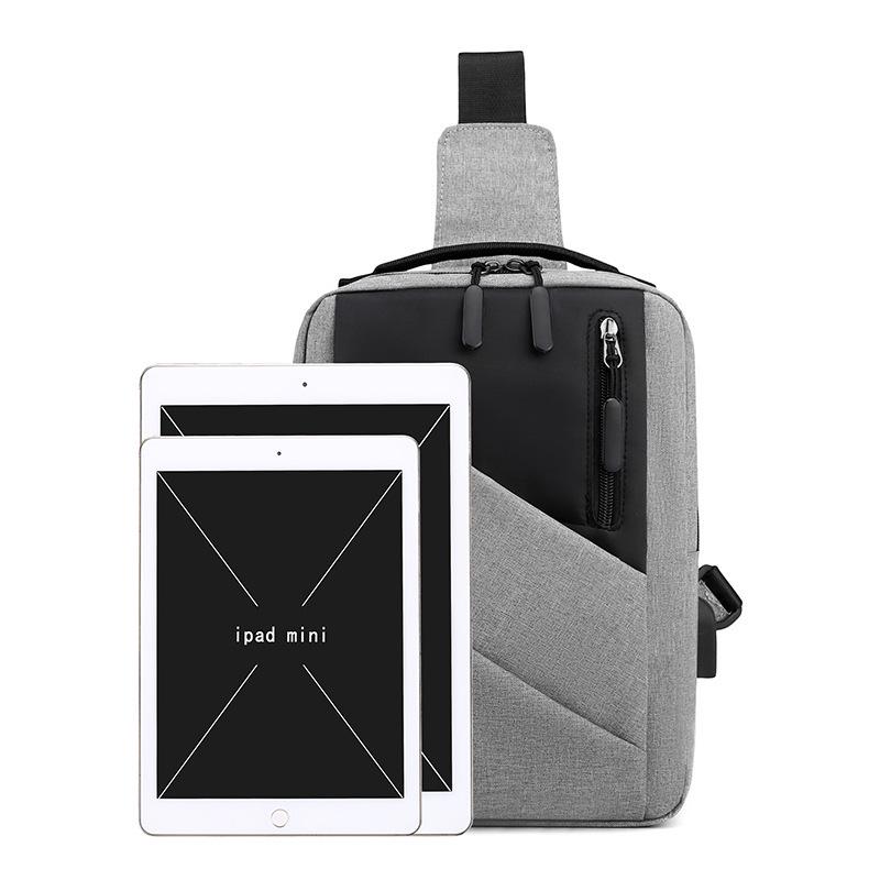2025 Autumn Men's Stylish Chest Bag - Trendy Sling Bag for Business and Outdoor Travel