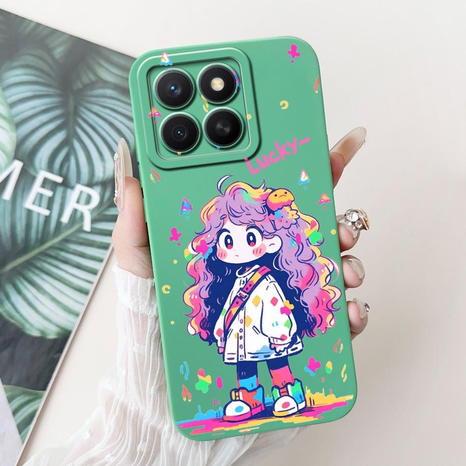 For Honor X8c ABR-LX1 ABR-LX2 ABR-LX3 Case Fashion Girl Butterfly Soft Silicone Couple Cover For Honor X8C X 8C 2025 Phone Shell