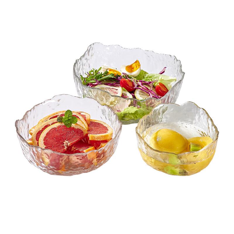 Набор скандинавских стеклянных салатников