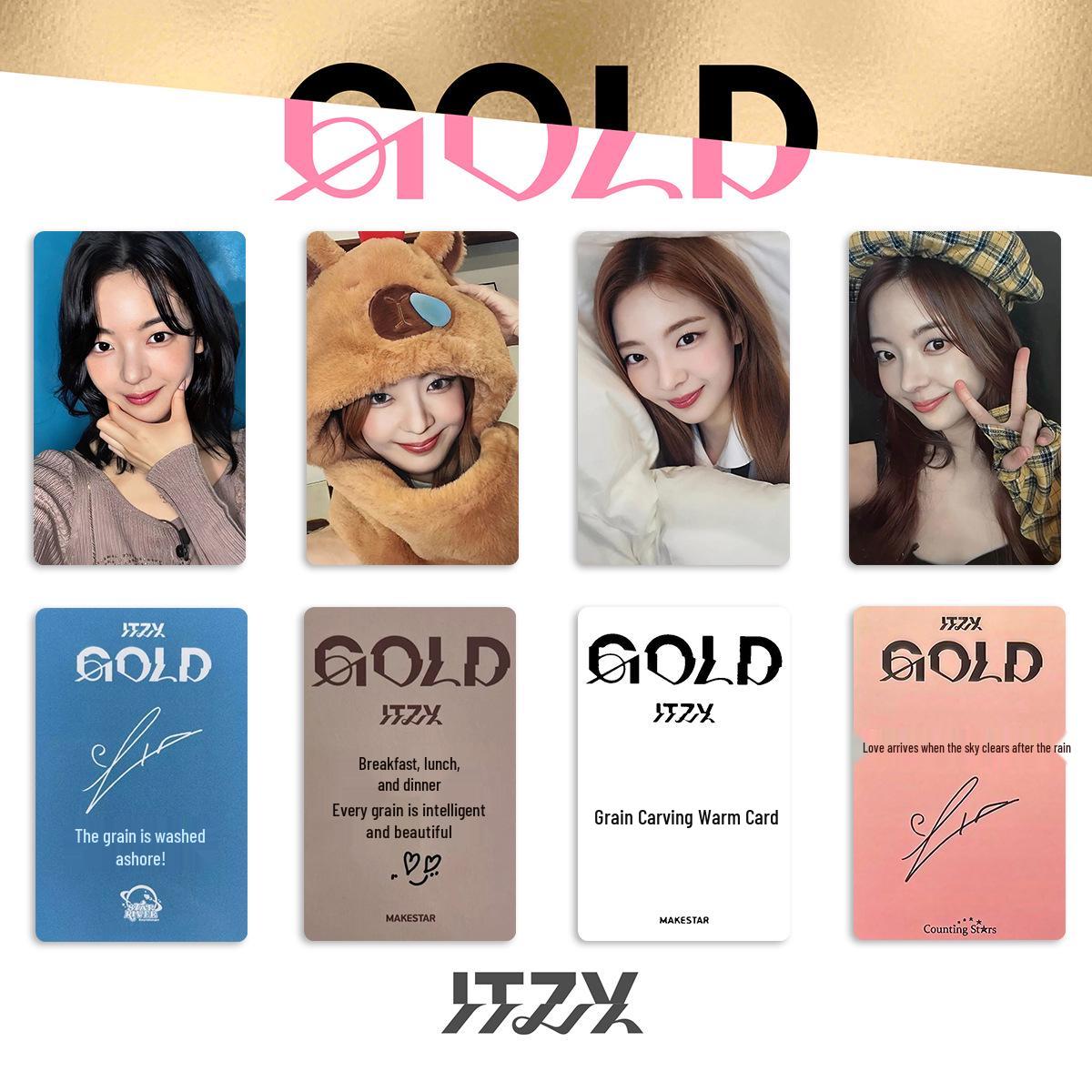 ITZY Gold Comeback Album: Special Photocard Set - Hwang Yeji & CHAERYEONG