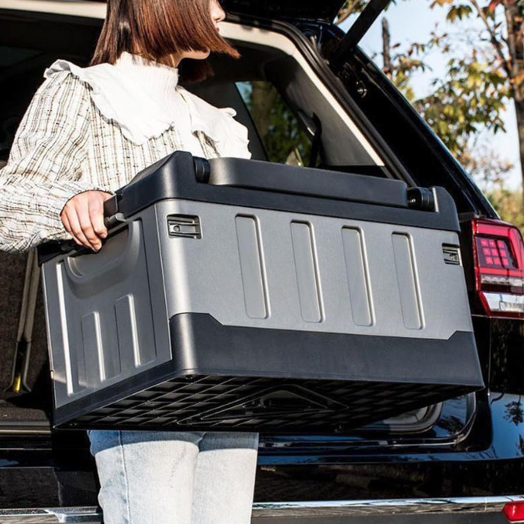 Storage with Large Capacity Insulated Cooler Container Stylish Outdoor Camping WNJAPANFoldable Box, Outdoor, Lid, 60L, Bag, Box, Chair, BBQ,
