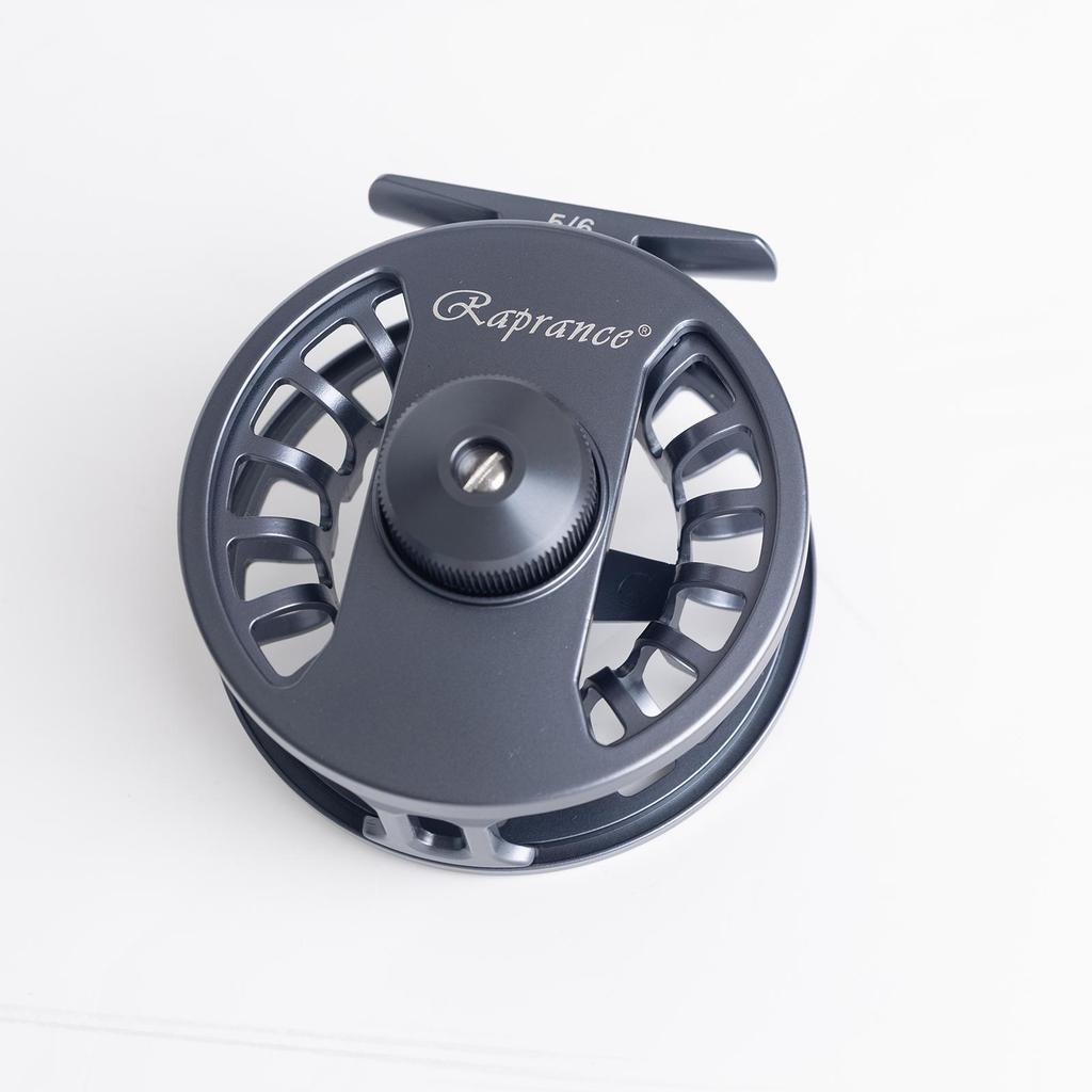 Raprance Fly Fishing Reel 5/6wt, 7/8wt ,Quick Push Button Switch, Durable  Fly Reel