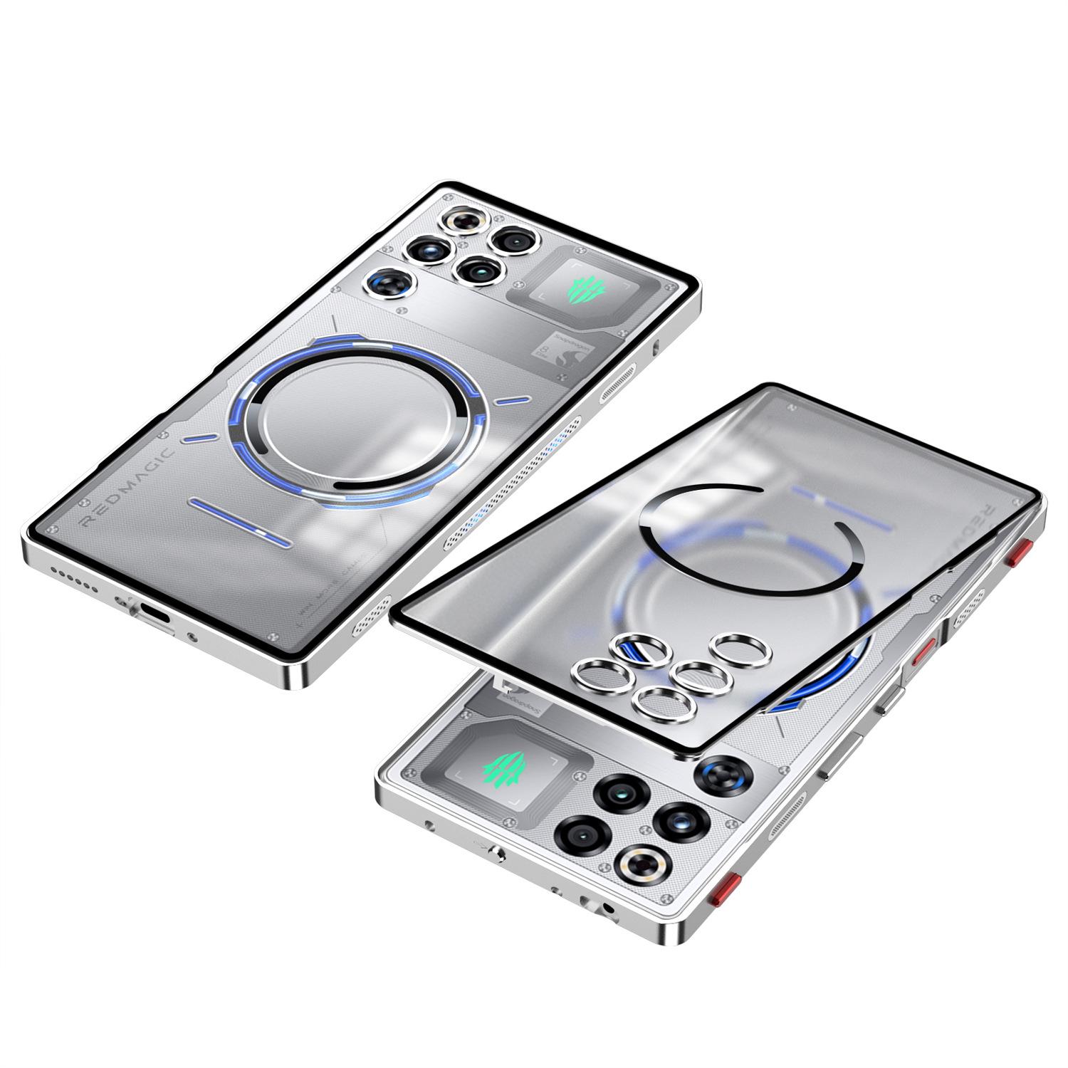 

RedMagic 11 Pro/11 Pro+ Magnetic Snap-Button Metal Phone Case RedMagic 11 Pro+ with Shoulder Keys