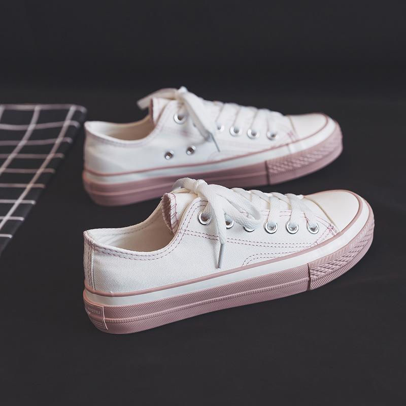 Ins High-top Canvas Shoes Women's Korean Version 2025 Spring and Autumn New Harajuku Ulzzang Retro Student Board Shoes Tide