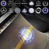 LED Car Door HD Laser Projector Lights Door Welcome Lamp For Mercedes Benz A C E GLC GLA GLE W205 W212 W213 X253 X156 W166