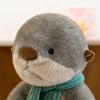 New Cute Otter Doll Plush Toy Birthday Gift Doll Throw Pillow Super Soft Girl Doll