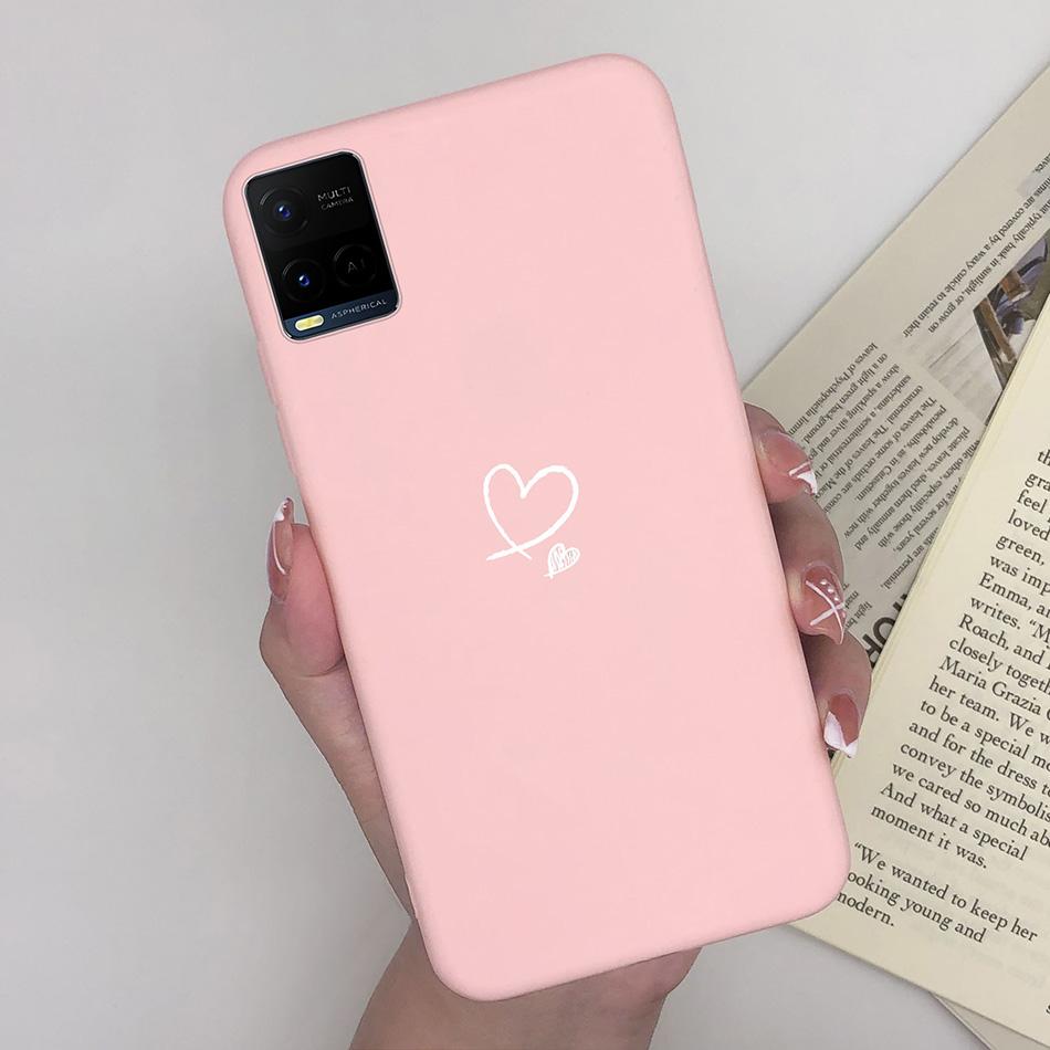 For Vivo Y33 Y33S Y21 Y21S Case Luxurious Silicone Soft TPU Matte Phone Back Cover For Vivo Y 33 Y33 S Y 21 S 21S Fundas Bumper