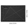 4pcs Scale Grid Design Model Cutting Pad Non-Slip Base Craft Carving Mat Cutting Mat  For Crafters