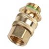 Copper Quick Connector for Agricultural Dosing Pump Hose Sprayer High Pressure
