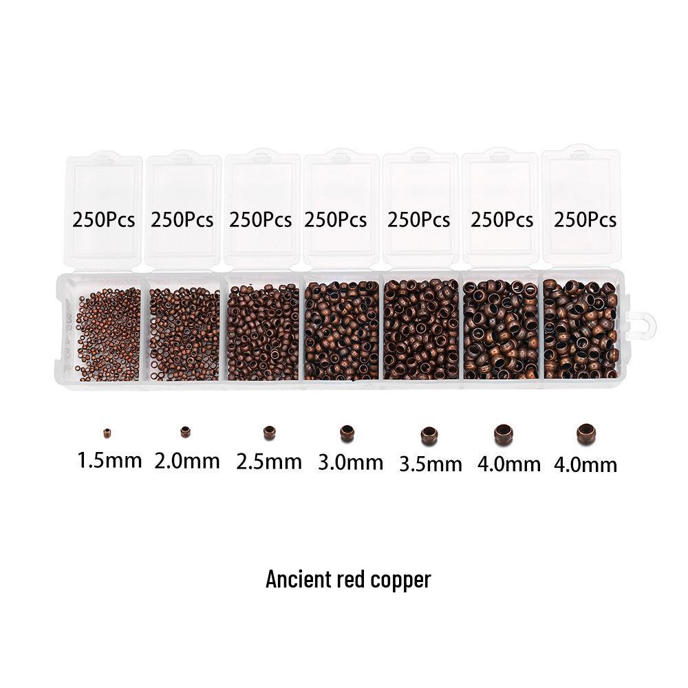 

Набор для изготовления украшений ручной работы разных размеров: Сплавной спейсер и позиционирующие бусины