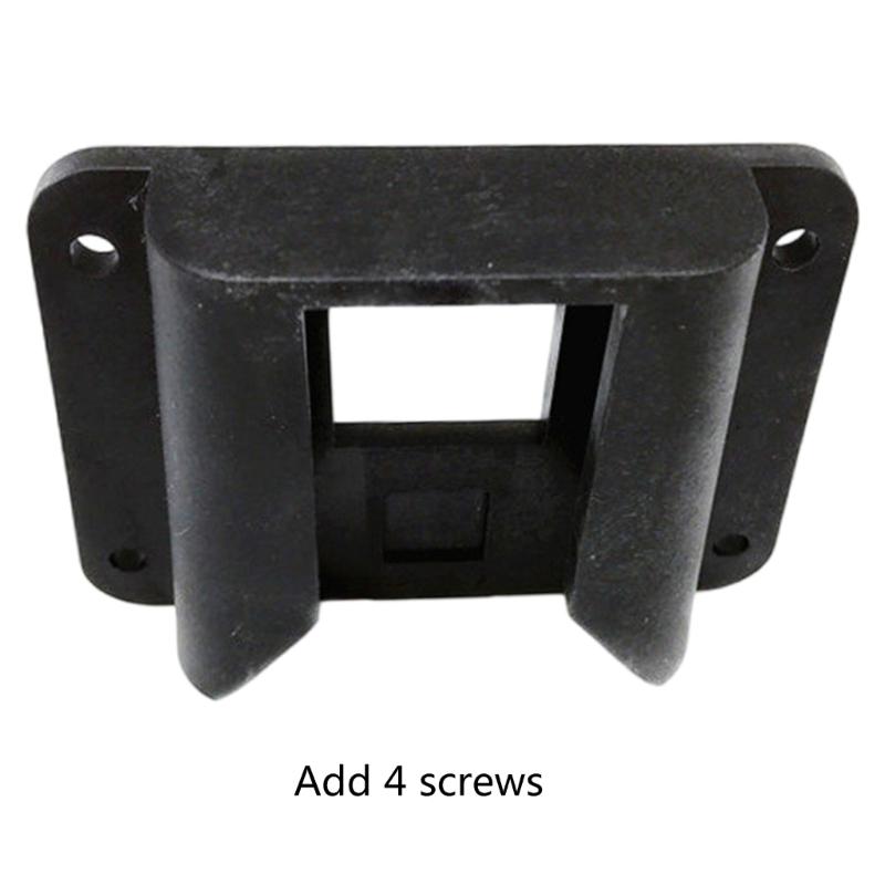 Folding Bicycles Front Carriers Adapter, Folding Front Bracket Plastic Bicycles Bag Rack Mount Base for Folding Bicycles