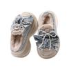 Cotton Shoes with Fleece for Indoor Heightening, Thick-soled, Versatile and Warm Fleece Slippers
