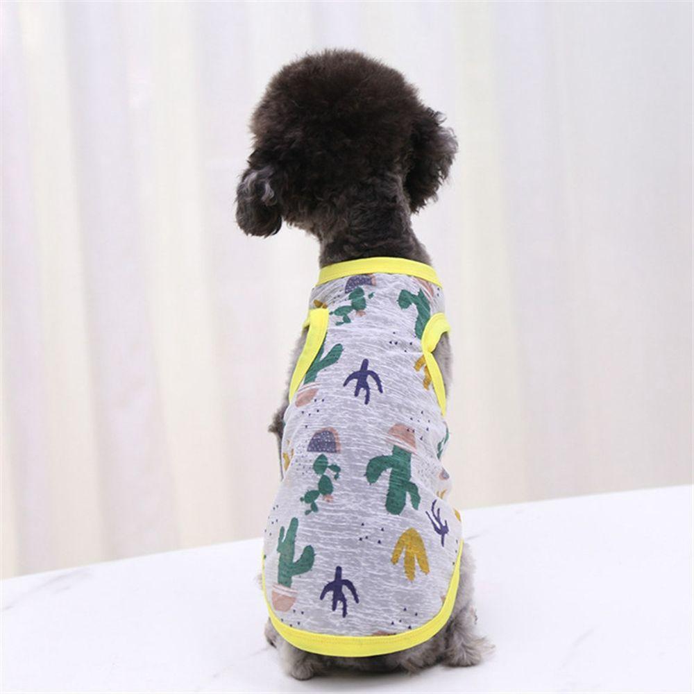 

For Small And Medium Dogs Bulldog Chihuahua Dog T-shirt Cat Costume Dog Vest Sunscreen Vest