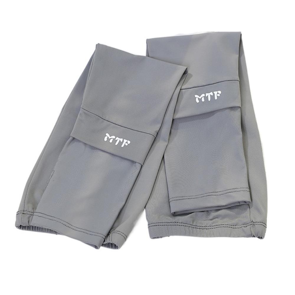 Arm Protection Long Ice Silk Sleeves Loose Cycling Gloves Sun Protection Sunscreen Arm Covers  Men